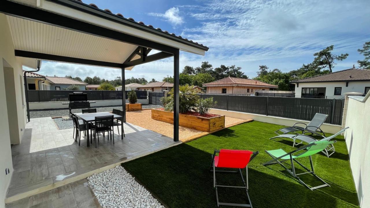 Villa Moderne Avec Spa A Montalivet Vensac Bagian luar foto